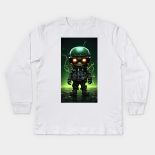 Doom Guy Kids Long Sleeve T-Shirt